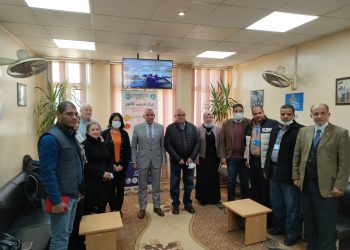 مياه قنا: اجتماع مع ممثلي الوكالة الامريكية للتنمية وفريق الدعم الفني للحلول المتكاملة “IWSSTA”