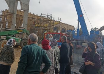 جانب من الزيارة