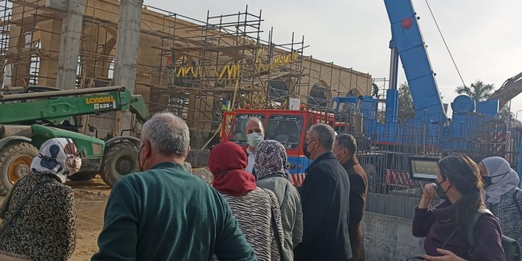 جانب من الزيارة