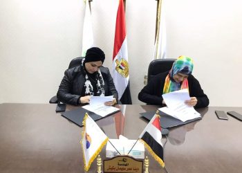 لتوصيل وصلات المياه للأسر الأولى بالرعاية.. توقيع بروتوكول تعاون بين مياه بني سويف و مؤسسة مصر الخير