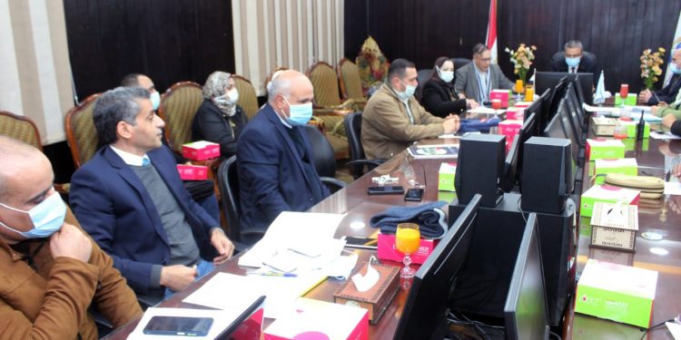 مياه الغربية تتابع تنفيذ برنامج خدمات الصرف الصحي المستدامة بالمناطق الريفية SRSSP