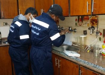 مياه أسيوط: تركيب 2500 قطعة موفرة بالمساجد الأهلية والكنائس بالوادى الجديد