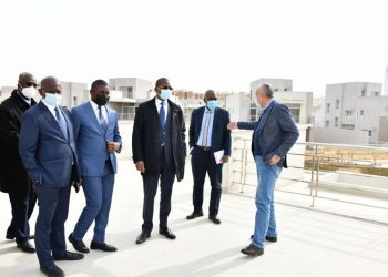 جانب من زيارة وزير الإسكان بكوت ديفوار للعاصمة