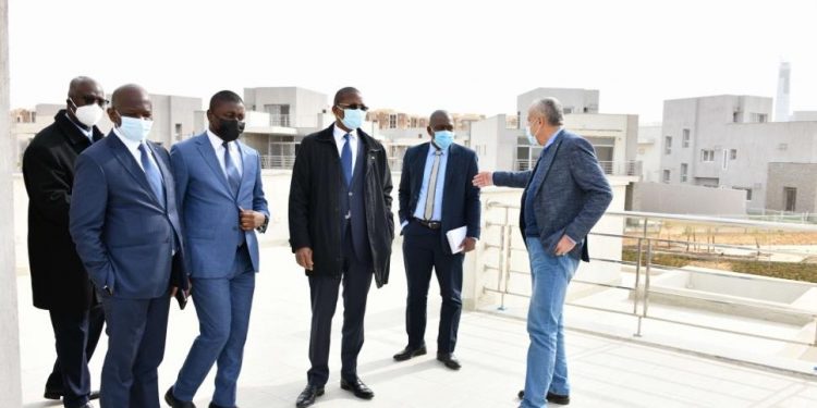 جانب من زيارة وزير الإسكان بكوت ديفوار للعاصمة