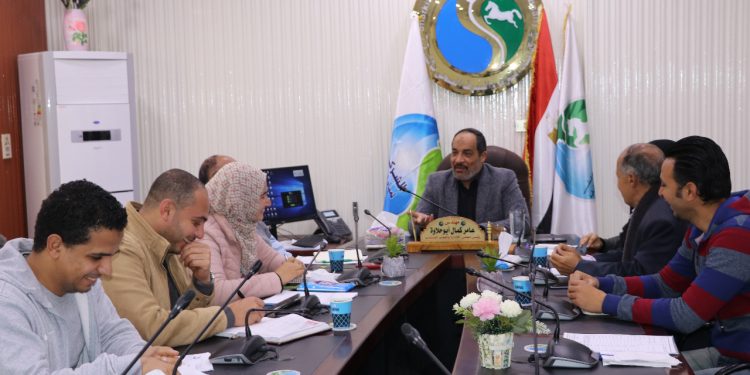 مياه الشرقية تعقد اجتماعا موسعا لمتابعة مشروعات خدمات الصرف الصحي المستدامة SRSSP