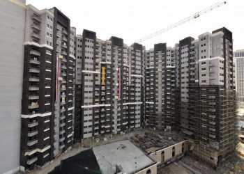 رئيس المقاولون العرب يتفقد مشروع تطوير مثلث ماسبيرو