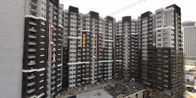 رئيس المقاولون العرب يتفقد مشروع تطوير مثلث ماسبيرو