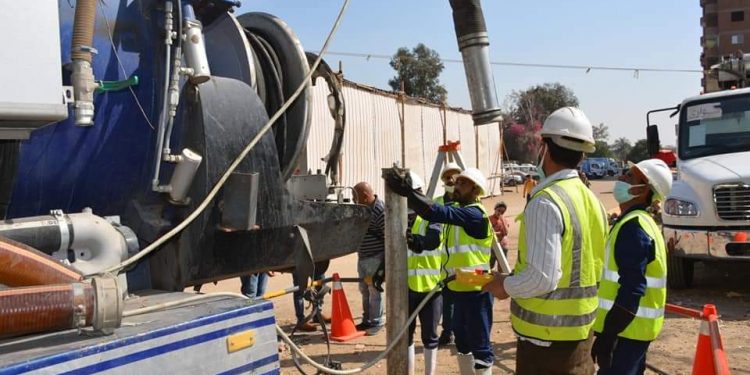 مياه الجيزة: حصول محطة رفع وشبكة الصرف الصحي بالحرانية على شهادة TSM