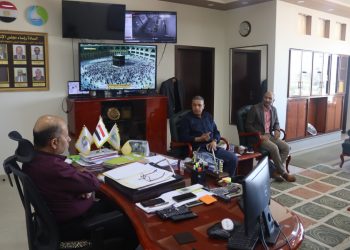 مياه أسيوط تعقد اجتماعاً مع ترسانة الإسكندرية لمتابعة أعمال إحلال وتجديد محطة صرف صحى عرب المدابغ