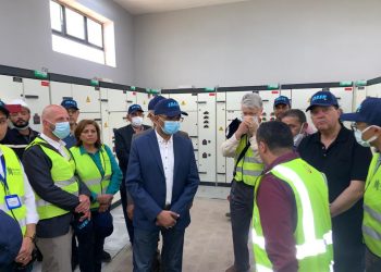 نائب وزير الإسكان وبعثة البنك الدولي يتفقدون مشروعات برنامج خدمات الصرف الصحى المُستدامة بالدقهلية