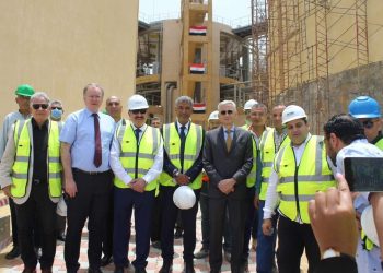 باستثمارات 600 مليون جنيه.. مسئولو الاتحاد الأوروبي يتفقدوا محطة معالجة المياه بشرق الإسكندرية