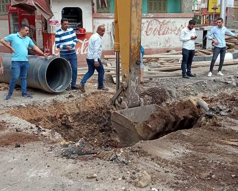 رئيس مياه الغربية: الانتهاء من إحلال وتجديد شبكات الصرف الصحى شارع البحر والنحاس بطنطا