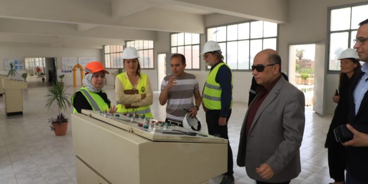 مياه أسيوط تستقبل فريق عمل اتحاد البلديات الهولندية VNG International ضمن برنامج التنمية المحلية بالصعيد