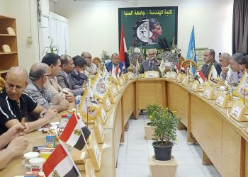 بروتوكول تعاون بين مياه المنيا وكلية الهندسة فى مجال البحث العلمي