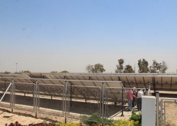 القابضة للمياه تنظم زيارة ميدانية لمحطة الطاقة الشمسية بموقع ٩ نون بصرف الإسكندرية