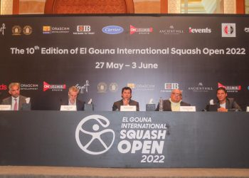 وزير الشباب والرياضة يدشن النسخة 10 من بطولة “الجونة الدولية للاسكواش البلاتينية PSA للرجال والسيدات