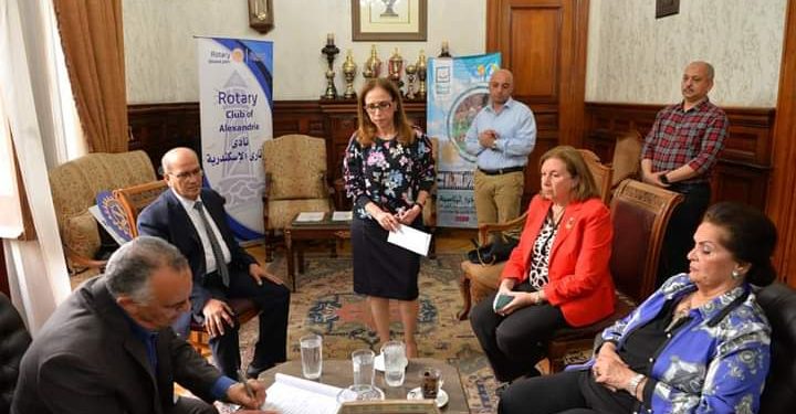 بروتوكول تعاون بين شركة مياه الشرب بالإسكندرية و جمعية رجال أعمال بالإسكندرية