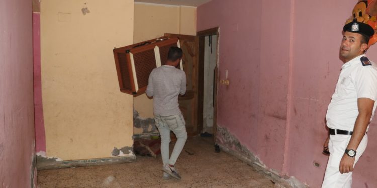 جهاز 6 أكتوبر: إخلاء 33 وحدة سكنية مستولى عليها بعمارات بديل العشوائيات بمنطقة جنوب الأحياء