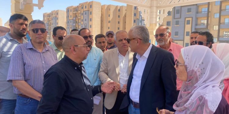 جولة تفقدية لمسئولي “الإسكان” بمدينتي 6 أكتوبر وأكتوبر الجديدة