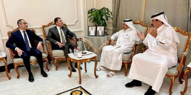 رئيس هيئة الاستثمار يجتمع مع شركة ديار القطرية وكبار المطورين العقاريين