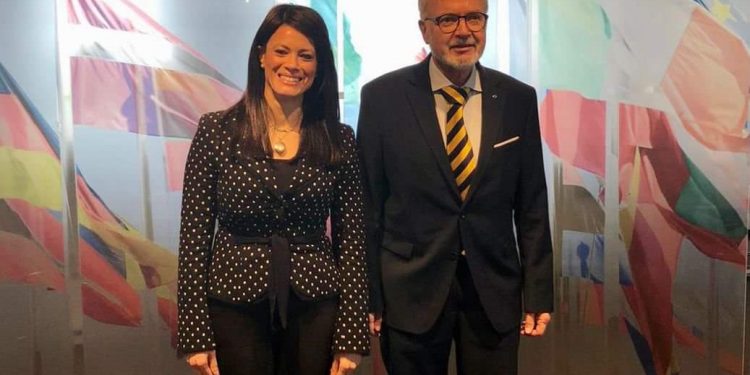 المشاط تلتقي رئيس بنك الاستثمار الأوروبي بالمقر الرئيسي بلوكسمبورج