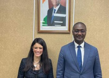 المشاط تبحث تعزيز العلاقات الاقتصادية المشتركة مع وزيري الموازنة والاقتصاد الإيفواريين