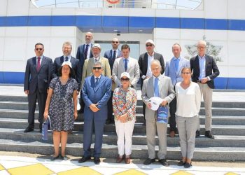 قناة السويس تستقبل وفد من سفراء دول الاتحاد الأوروبي بمصر