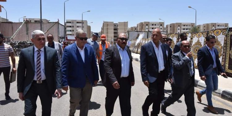 بطاقة 34 الف م3.. رئيس القابضة للمياه يتفقد محطة مياه المستقبل بالإسماعيلية