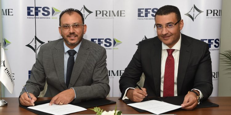 «برايم للتطوير العقارى » عقد اتفاق مع «EFS» لإدارة وتشغيل مشروعاتها فى العاصمة الإدارية