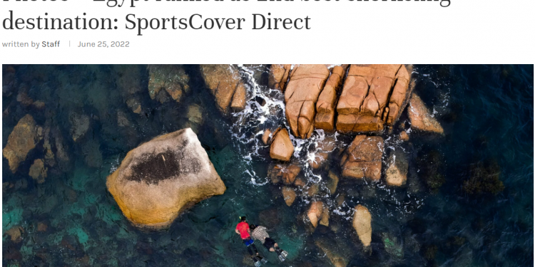 مصر تحصد المركز الثاني في قائمة أفضل المقاصد لممارسة رياضة السنوركلينج والغوص