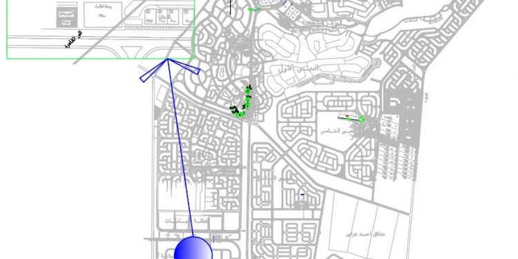 مخطط المنطقة الصناعية بالعبور
