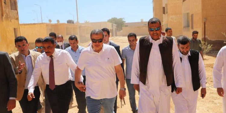 سعفان يتابع جاهزية مكتب عمل جديد “بالضبعة” بمطروح تمهيدا لافتتاحه خلال أيام