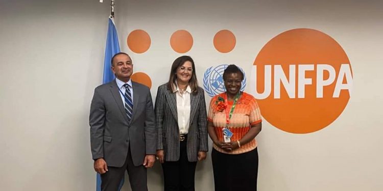 وزيرة التخطيط تبحث سبل التعاون مع المديرة التنفيذية لصندوق الأمم المتحدة للسكان