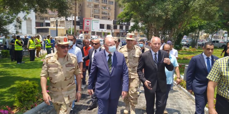 بالصور… محافظ القاهرة يفتتح حديقة ملحق الميريلاند بمصر الجديدة