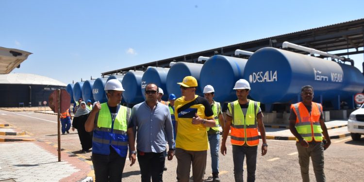 حصول محطة تحلية الضبعة ومحطة صرف صحي باب البحر على شهادة TSM الدولية