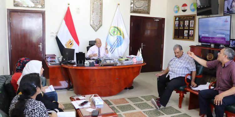 مياه أسيوط تتابع تطورات أعمال المد والتدعيم ضمن المبادرة الرئاسية حياة كريمة