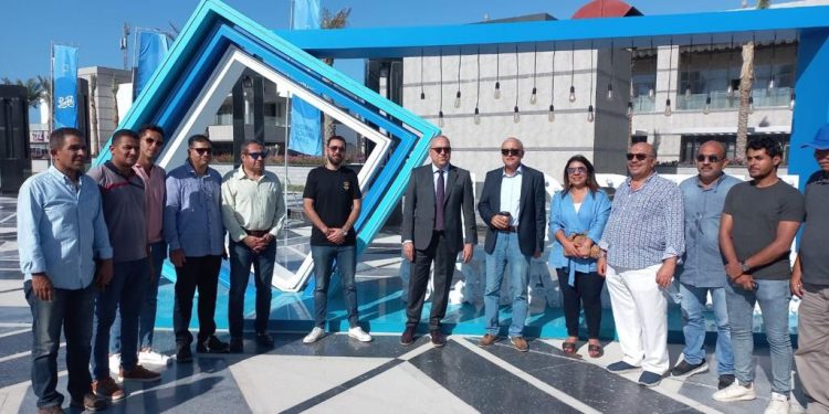 وزير الاسكان وجهاز مدينة العلمين في جولة تفقدية لنورث سكوير مول بعد افتتاحه