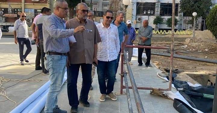 تنفذه المقاولون العرب.. متابعة أعمال ترميم قصر الزعفران بجامعة عين شمس