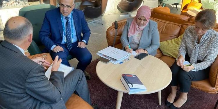 وزير الري يشارك في “الأسبوع العالمى للمياه” ويبحث مع مدير مكتب الأمم المتحدة للحد من الكوارث ترتيبات قمة المناخ