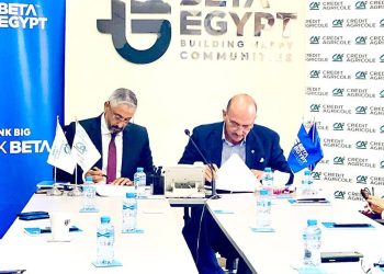 كريدي أجريكول مصر يوقع بروتوكول تعاون مع بيتا إيجيبت لمنح تمويل عقاري يصل إلى 10 ملايين جنيه