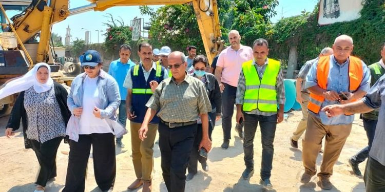 بينها تحويل مسار لخط 1000 مم.. رئيس مياه الإسكندرية يتفقد مشروعات قطاع جنوب