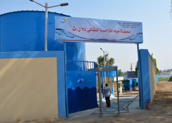 بتكلفة 8 ملايين جنيه.. محافظ قنا يتابع أعمال المرحلة الثانية لمحطة مياه الترامسة النقالي