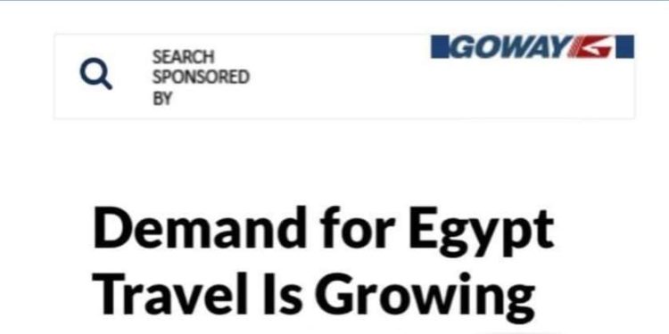 Travel Market Report: تزايد الطلب السياحى على مصر