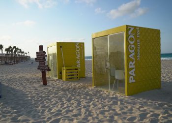 لأول مرة كبائن عمل مزودة بالأنترنت مجانا لممارسة العمل على البحر مباشرة