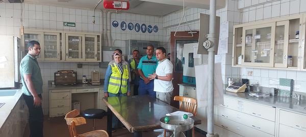 رئيس مياه بني سويف تتفقد مشروع المحطة الأمريكية ضمن خطة تعظيم الاستفادة من الأصول