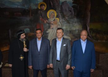 بالصور.. افتتاح منطقة شجرة مريم إحدى نقاط رحلة العائلة المقدسة