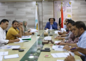 رئيس مياه المنيا يتابع الموقف التنفيذي لمشروعات حياة كريمة