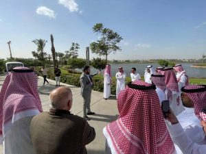 مسئولو الإسكان يستقبلون الوفد الثانى من وزارة الشئون البلدية والقروية السعودية