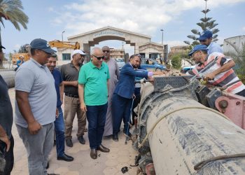 مياه البحيرة: تنفيذ خط مياه قطر 800 مم بطول 200 متر أسفل ترعة المحمودية لتحسين الضغوط