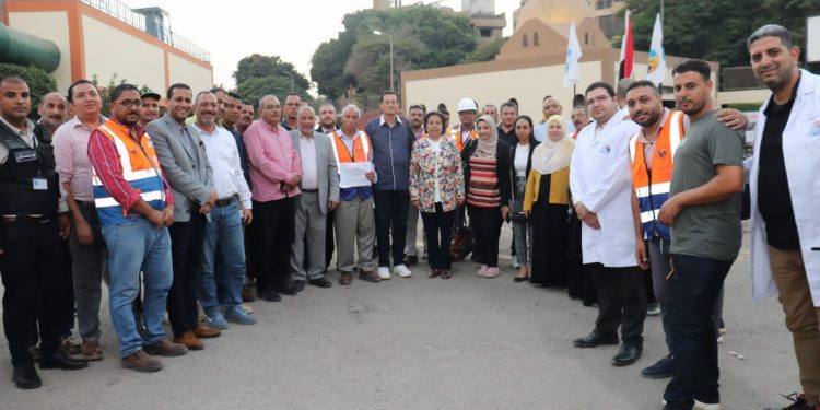 محطة مياه المعادى تحصل على شهادة الإدارة الفنية TSM